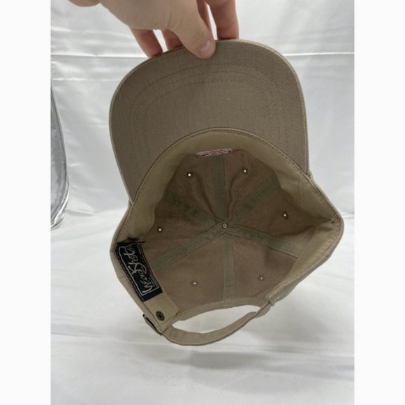 Vintage ERA Real Estate Adjustable Strapback Headshots Beige Hat - Picture 4 of 6